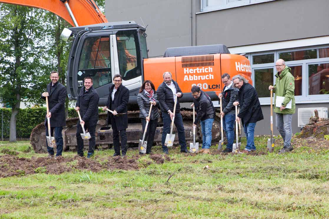 heimatec spatenstich