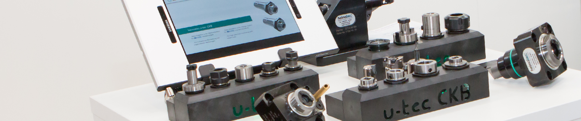 u-tec CKB tools, inserts and information board